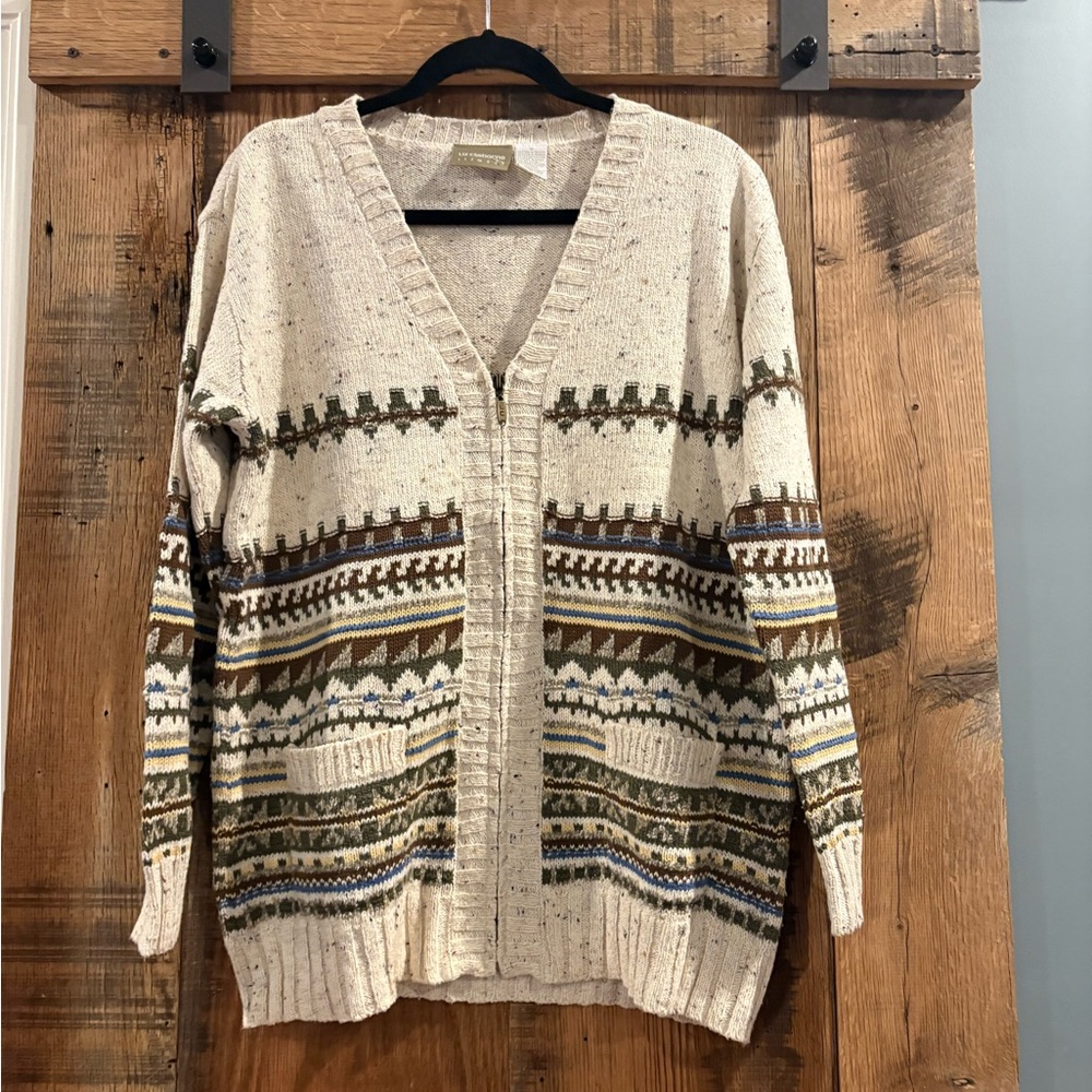 Liz Claiborne Patterned Women's Sweater- NWOT
